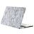 Mobigear Marble MacBook 12 Zoll (2015-2017) Hardshell Hülle Laptop Cover MacBook Case - Weiß / Grau - Modell A1534