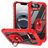 Mobigear Crystal Ring iPhone 17e Hülle Hardcase Backcover mit Ringhalter - Rot