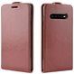 Mobigear Samsung Galaxy S10 Plus Hülle Flipcase - Braun