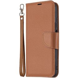 Mobigear Excellent POCO M3 Pro Hülle Klapphülle Geldbörse - Braun