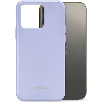 Mobilize Rubber Gelly iPhone 13 Pro Max TPU (flexibel) Backcover - Pastel Purple