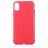 Mobigear Excellent iPhone XS Max TPU (flexibel) Backcover - Rot