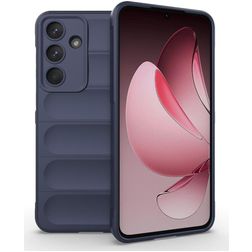 Mobigear Bumpy Samsung Galaxy S25 FE TPU (flexibel) Backcover - Dunkelblau