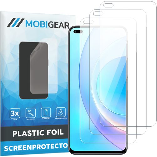 Mobigear HONOR 50 Lite Displayschutz Schutzfolie - Hüllenfreundlich (3er Pack)