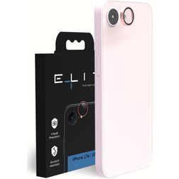 Elite iPhone 16e Panzerglas Gehärtetes Glas Kameralinsen Schutz - Hüllenfreundlich - Pink