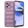 Mobigear Bumpy Realme C35 Hülle Flexibles TPU Backcover - Lila