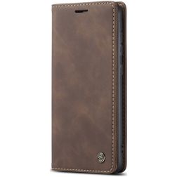 Caseme 013 Samsung Galaxy A41 Hülle Klapphülle Geldbörse - Braun
