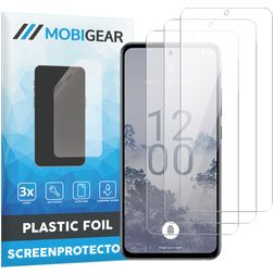 Mobigear Nokia X30 Displayschutz Schutzfolie - Hüllenfreundlich (3er Pack)