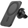 Mobigear ColorCharge MagSafe Autohalterung Lüftungsgitter Magnetisch Universal - Schwarz