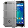 Mobigear Rugged Shield Xiaomi Redmi Go Hülle Flexibles TPU Backcover Stoßfest - Grau