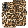 My Style Flex Wallet Samsung Galaxy S25 Edge Hülle Klapphülle Geldbörse - Wild Leopard
