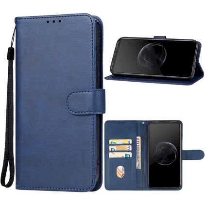 Mobigear Wallet ASUS ROG Phone 7 Hülle Klapphülle Geldbörse - Blau
