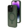 Mobiparts Hardcover iPhone 14 Pro MagSafe Hülle Hardcase Backcover - Satin Green