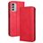 Mobigear Sensation Nokia G60 5G Hülle Klapphülle Geldbörse - Rot