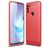 Mobigear Brushed Motorola Moto G50 Hülle Flexibles TPU Backcover - Rot