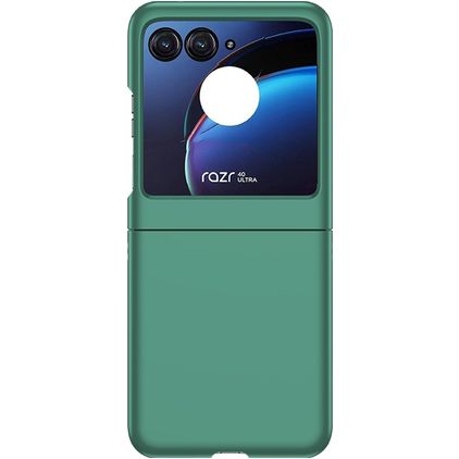 Mobigear Colors Motorola Razr 40 Ultra Hülle Hardcase Backcover - Grün