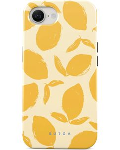 Burga Tough iPhone 16e Hülle Hardcase Backcover Stoßfest - Lemon Tart