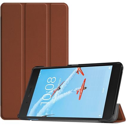 Mobigear Tri-Fold Lenovo Tab E7 Hülle Klapphülle - Braun