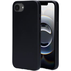 Mobiparts Classic iPhone 16e Hülle Flexibles TPU Backcover - Schwarz