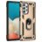 Mobigear Armor Ring Samsung Galaxy A53 Hülle Hardcase Backcover Stoßfest mit Ringhalter - Gold