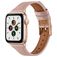Mobigear Napoli Leder Apple Watch Armband Dornschließe - 42/41/40/38 mm - Pink