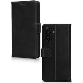 Mobilize Premium Gelly Samsung Galaxy A26 Hülle Klapphülle Geldbörse - Schwarz