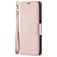 Mobigear Excellent Samsung Galaxy A12 Klapphülle Portemonnaie - Roségold