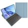 Mobigear Keys iPad Air 5 (2022) Hülle QWERTZ Bluetooth Tastatur Klapphülle + Stifthalter - Blau