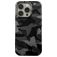 Burga Tough iPhone 16 Pro Hülle Hardcase Backcover Stoßfest - Night Black Camo
