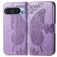 Mobigear Butterfly Google Pixel 10 Pro Hülle Klapphülle Geldbörse - Lila