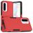 Mobigear Heavy Armor Samsung Galaxy A36 Hülle Hardcase Backcover Stoßfest - Rot
