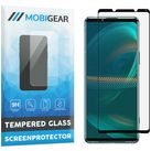 Mobigear Premium Sony Xperia 5 III Panzerglas Gehärtetes Glas Displayschutz - Hüllenfreundlich - Schwarz