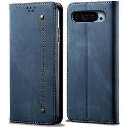 Mobigear Ranch Google Pixel 9 Hülle Klapphülle Geldbörse - Blau