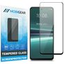 Mobigear Premium HTC U23 Pro Panzerglas Gehärtetes Glas Displayschutz - Hüllenfreundlich - Schwarz
