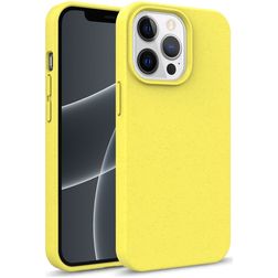 Mobigear Bio iPhone 14 Pro Max Hülle Umweltfreundliches Backcover - Gelb