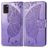 Mobigear Butterfly Samsung Galaxy A41 Hülle Klapphülle Geldbörse - Lila