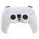 Mobigear Classic Dünn Playstation 5 controller Hülle Flexibles Silikon - Weiß