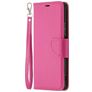 Mobigear Excellent Xiaomi Redmi Note 10 Pro Hülle Klapphülle Geldbörse - Magenta