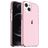 Mobigear Crystal iPhone 15 Hülle Hardcase Backcover - Pink