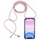 Mobigear Lanyard iPhone 11 Flexibles TPU Handykette - Transparent / Roségold