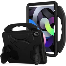 Mobigear Thumbs Up iPad 11 (2025) Tablet Hülle für Kinder mit Tragegriff - Schwarz