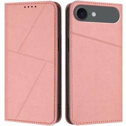 Mobigear Frosted Flip iPhone Air Hülle Klapphülle Geldbörse - Pink