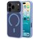 Mobiparts Hardcover iPhone 17 Pro MagSafe Hülle Hardcase Backcover - Satin Light Blue