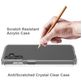 Mobigear Crystal Durchsichtig Samsung Galaxy A13 5G Hülle Hardcase Backcover - Transparent