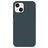 Valenta Snap Luxe iPhone 13 Hülle Echtes Leder Backcover - Blau