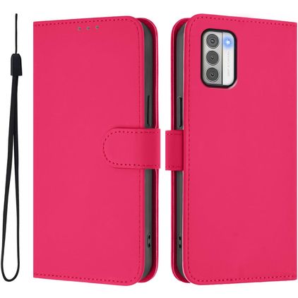 Mobigear Urban Wallet Nokia G42 Hülle Klapphülle Geldbörse - Rot