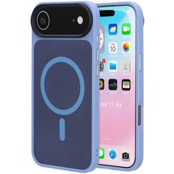 Mobiparts Hardcover iPhone Air MagSafe Hülle Hardcase Backcover - Satin Light Blue