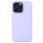 Mobigear Rubber Touch iPhone 14 Pro Max Silikon Hülle Backcover - Lila