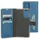 Mobiparts Classic Wallet Samsung Galaxy A72 Klapphülle Portemonnaie - Steel Blue