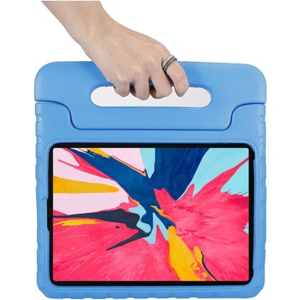 Mobigear Classic iPad Pro 10,5 Zoll (2017) Kinder-Tablethülle mit Griff - Blau